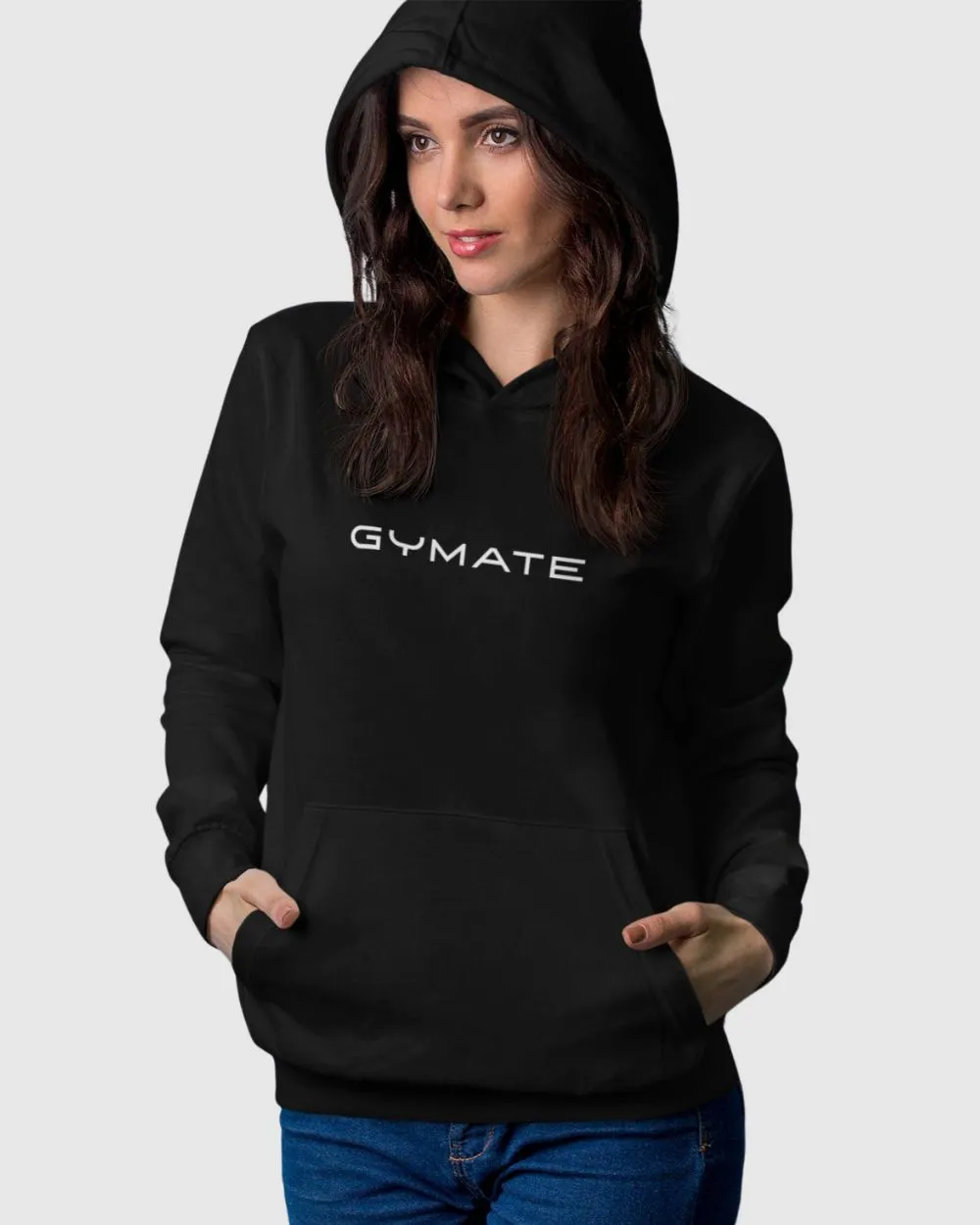 Womens Athleisure Hoodies Original Gymate ctr/large