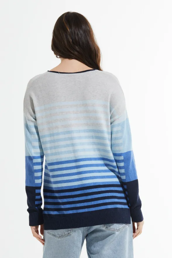 Zaket & Plover Varied Stripe Sweater